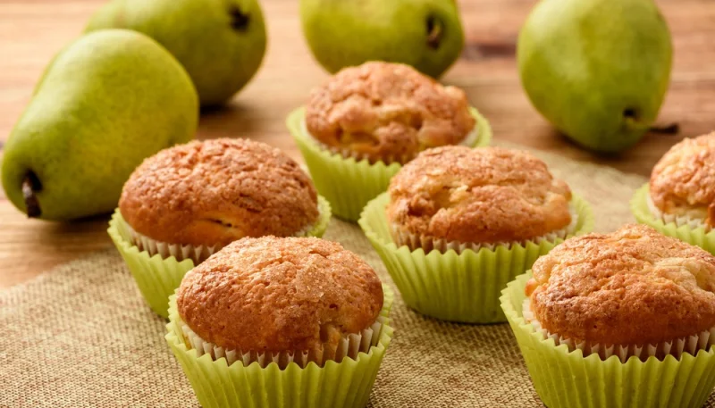 Muffins aux poires