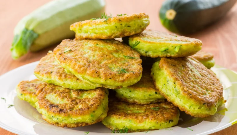 Pancakes aux courgettes