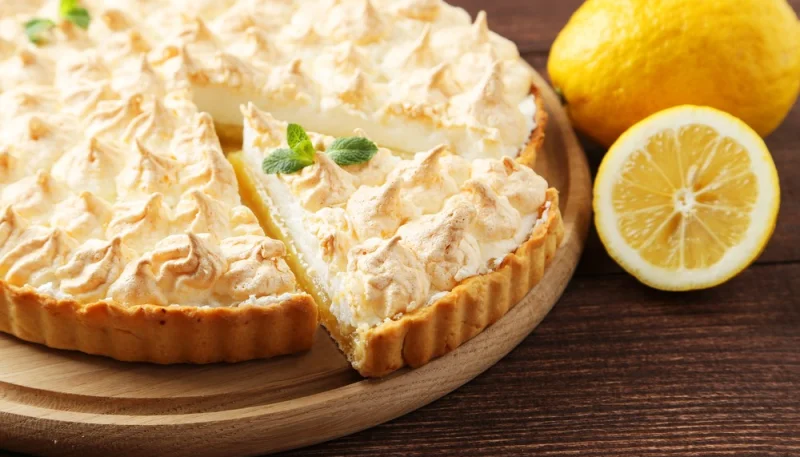 Tarte au citron meringuée