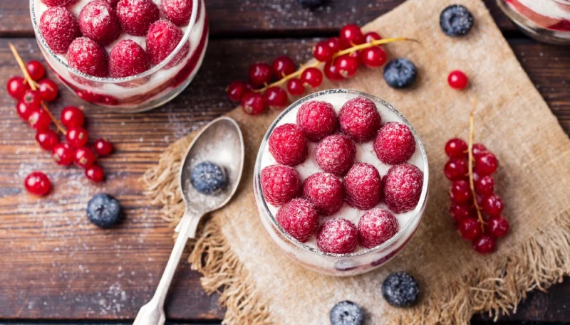 Tiramisu aux framboises