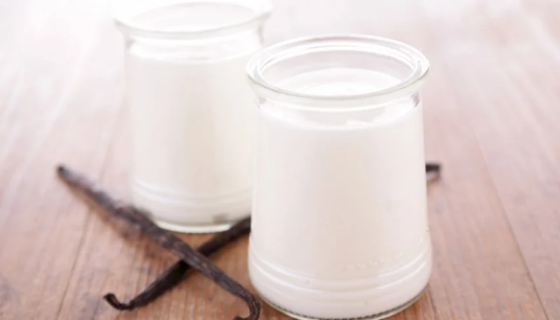 Yaourts à la vanille