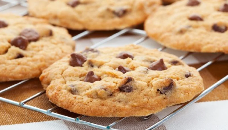 Cookies croustillants aux pépites de chocolat