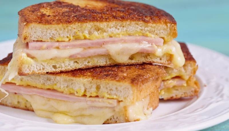 Croque-monsieur à la vache qui rit