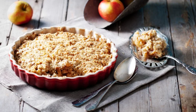 Crumble aux pommes