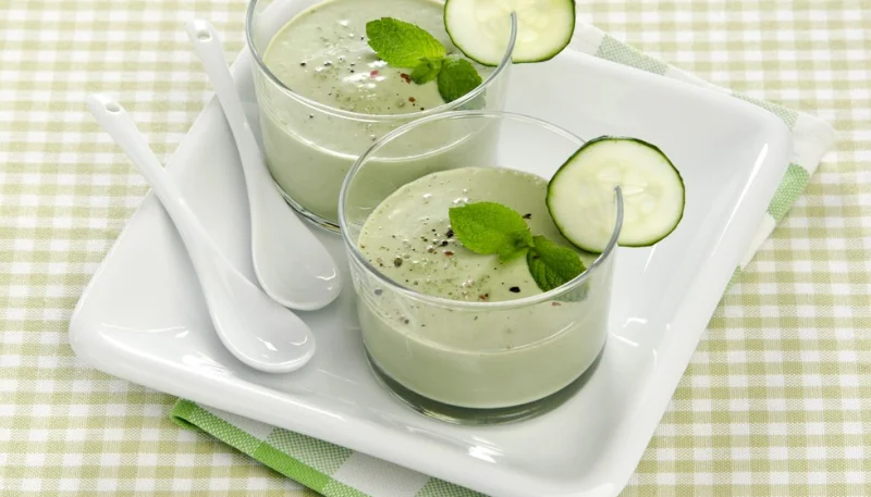 Gaspacho de concombre