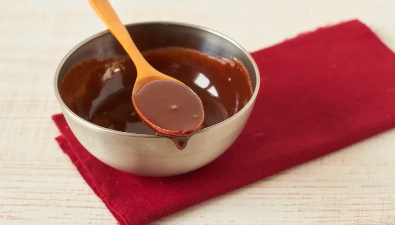 Sauce caramel chocolat