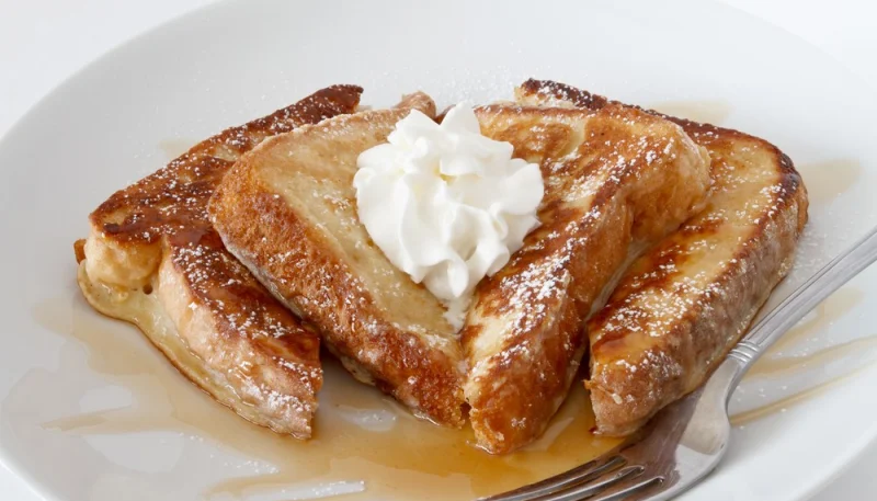 Brioche perdue au sirop d'érable