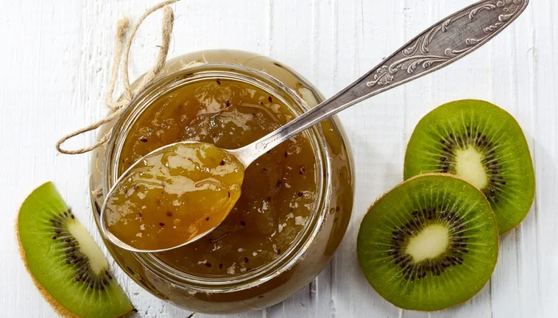 Confiture de kiwis au gingembre