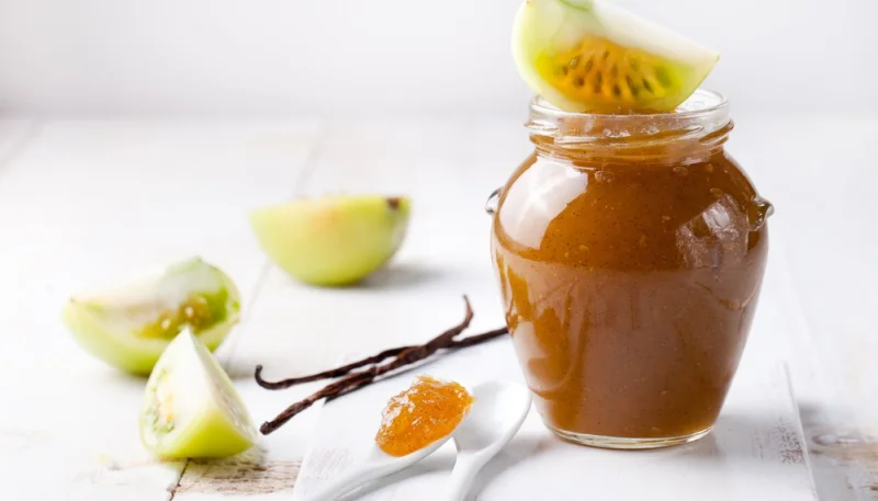 Confiture de tomates vertes