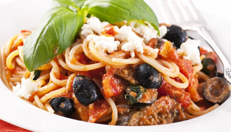 Spaghetti à la sicilienne