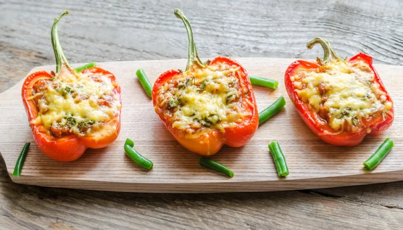 Poivrons farcis au thon