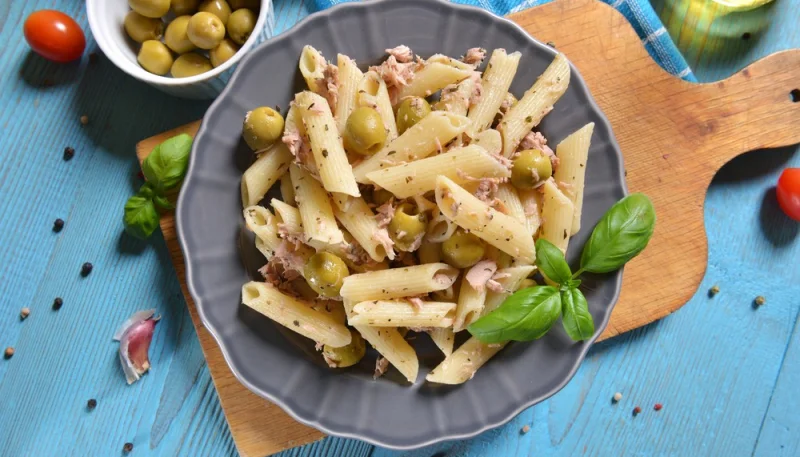 Salade de pâtes au thon