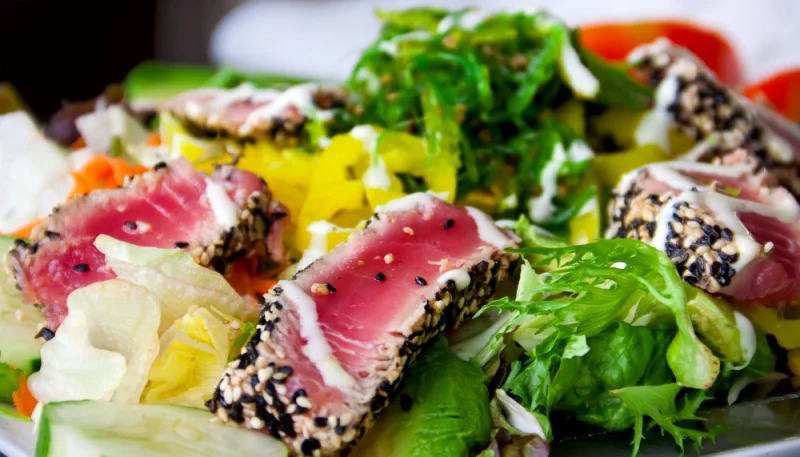 Salade d'été au thon frais