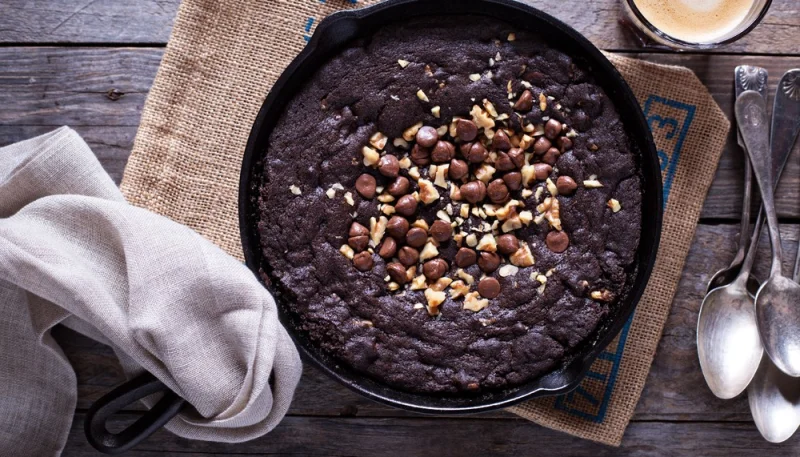 Cookie fondant aux deux chocolats