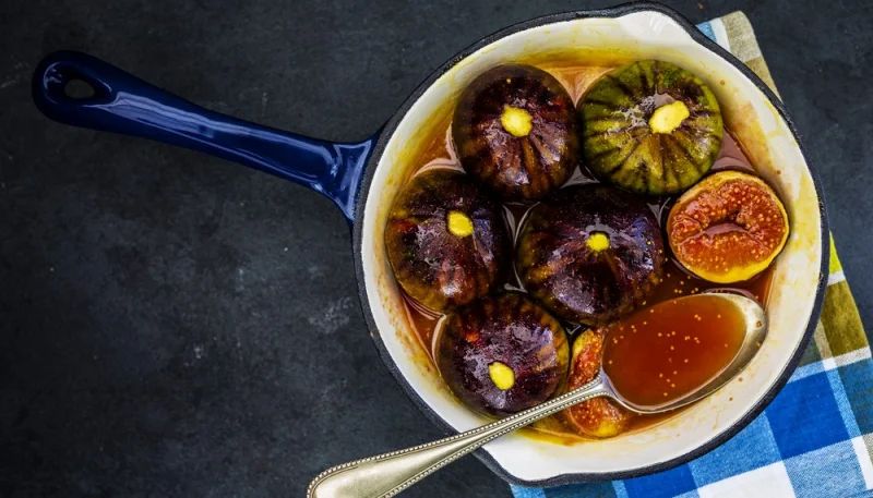Poêlée de figues au caramel