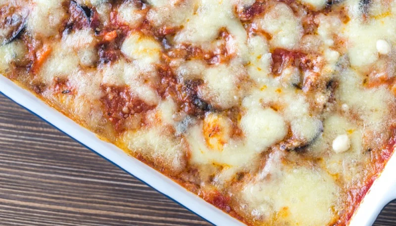 Aubergines à la parmigiana