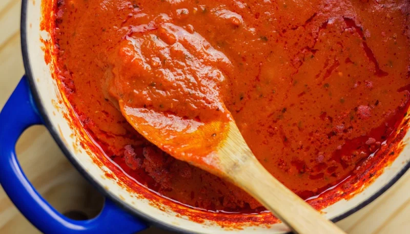 Conserve de coulis de tomates