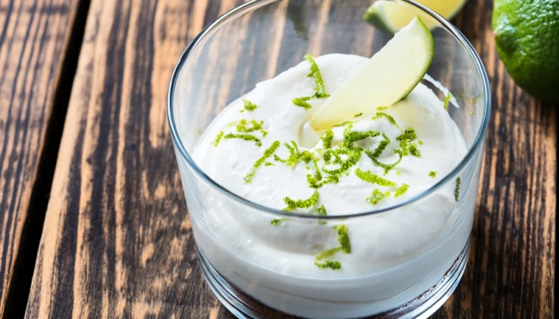 Mousse au citron vert