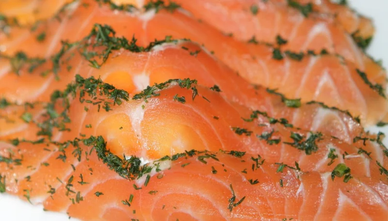 Saumon gravlax