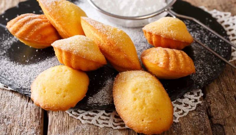 Madeleines à la vanille