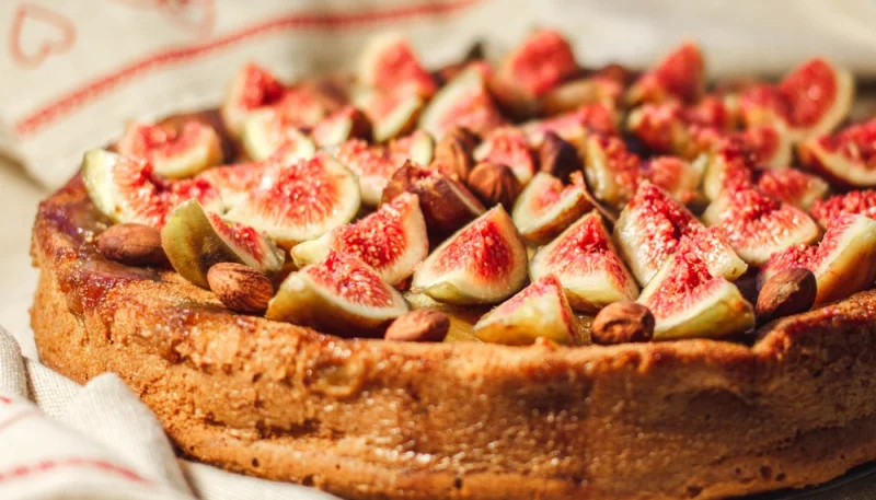 Tarte briochée aux figues