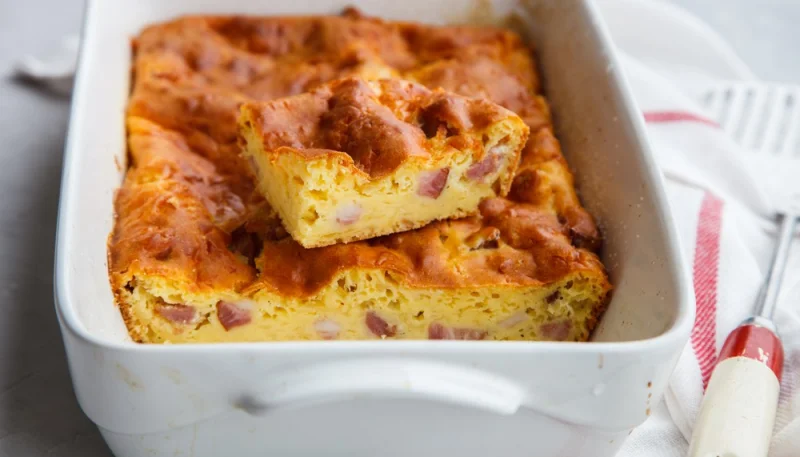Cake jambon moutarde