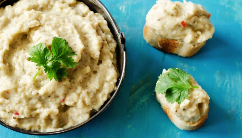 Caviar d'aubergines au micro-ondes