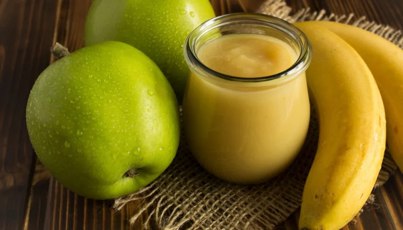 Compote pomme banane