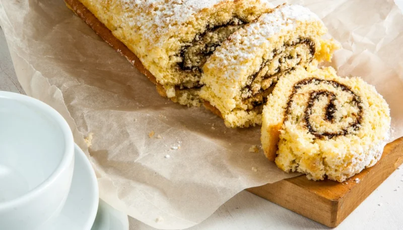 Gâteau roulé au nutella