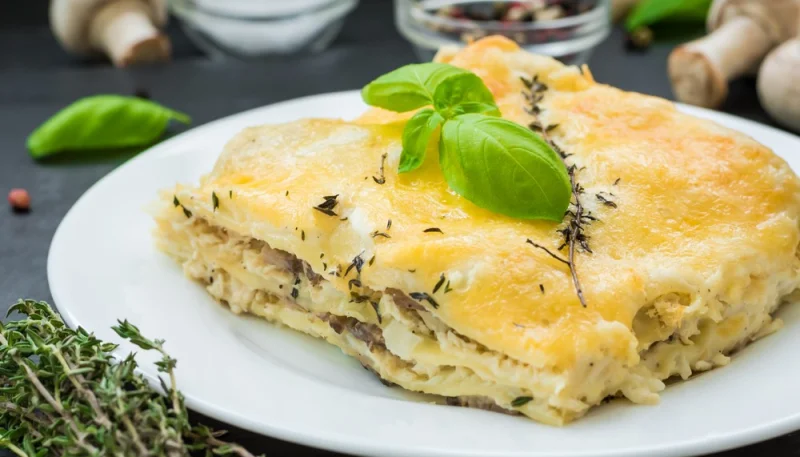 Lasagnes aux champignons