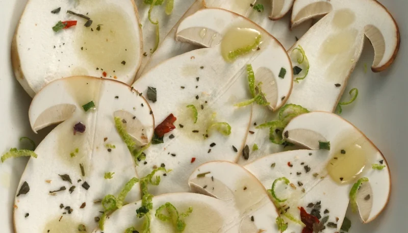 Carpaccio de cèpes
