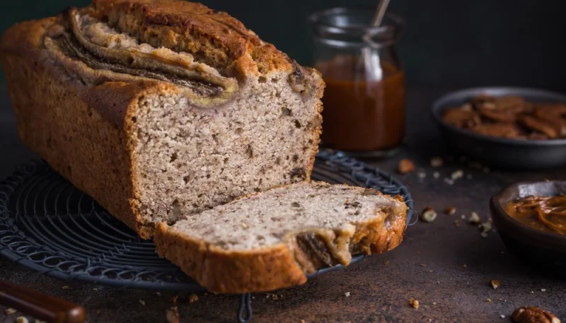 Banana bread au chocolat