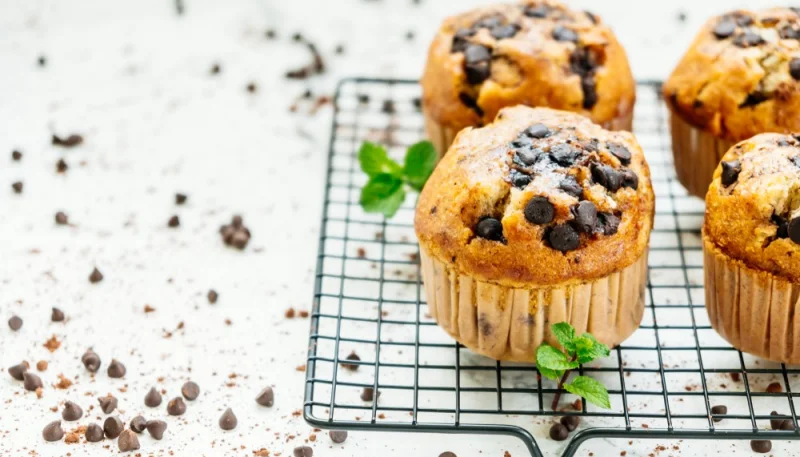 Muffins aux pépites de chocolat et au mascarpone