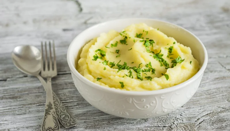 Purée de pommes de terre à la vanille