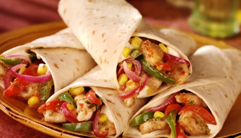 Fajitas au poulet