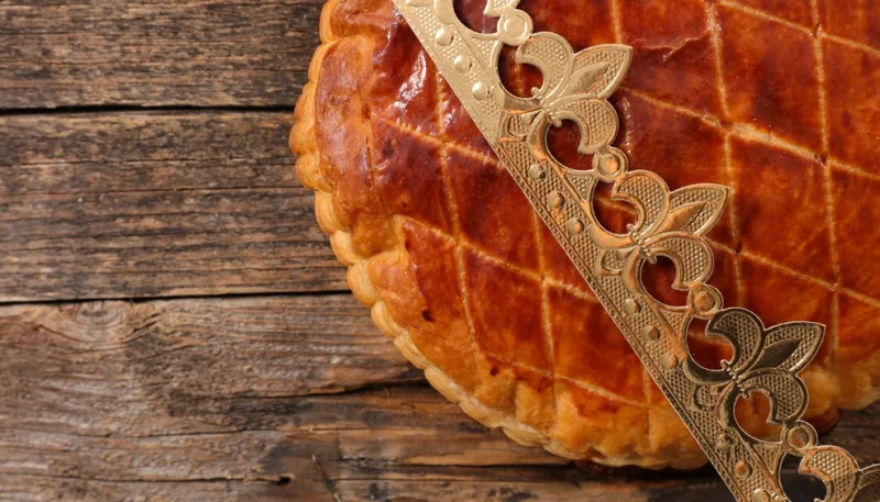 Galette des rois à la pomme