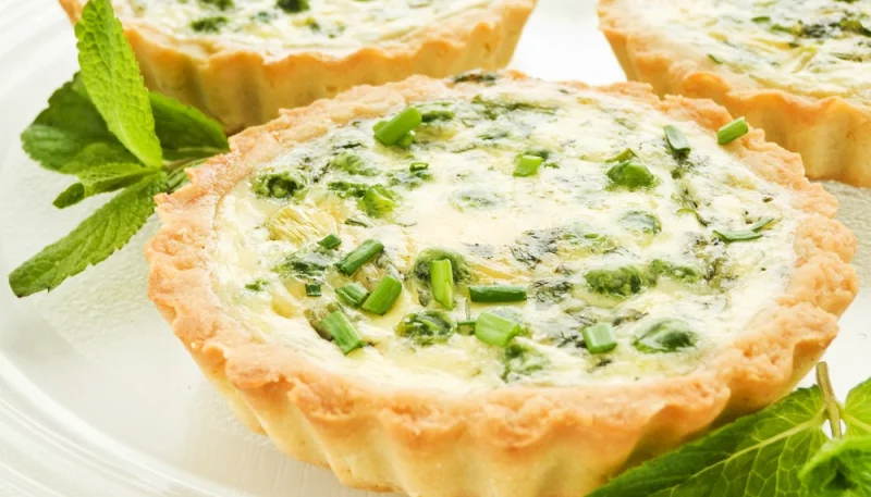 Tartelettes chèvre et ciboulette