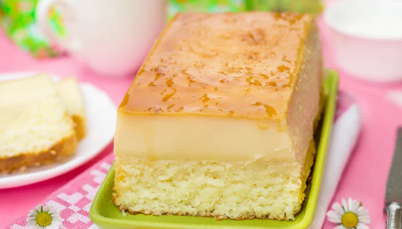 Flan à la noix de coco et caramel