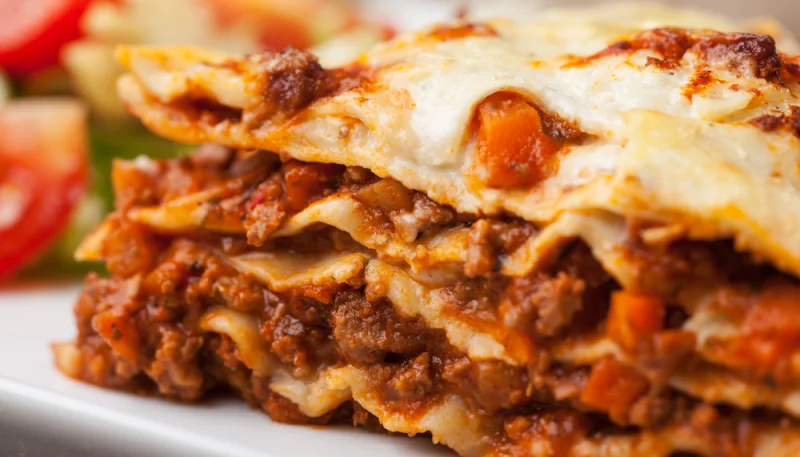 Lasagnes à la bolognaise