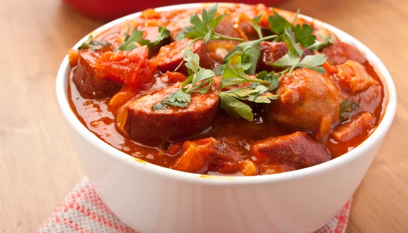 Sauté de veau au chorizo