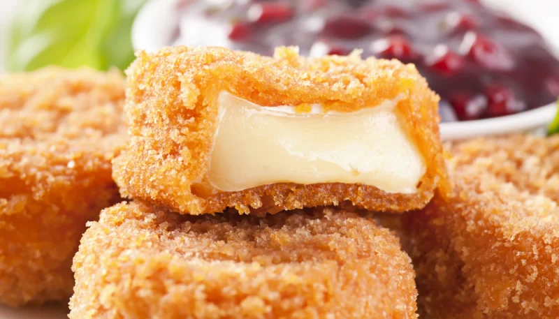 Croquettes de camembert panées