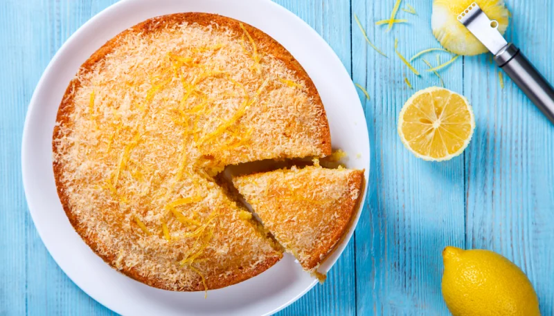 Gâteau au citron au micro-ondes