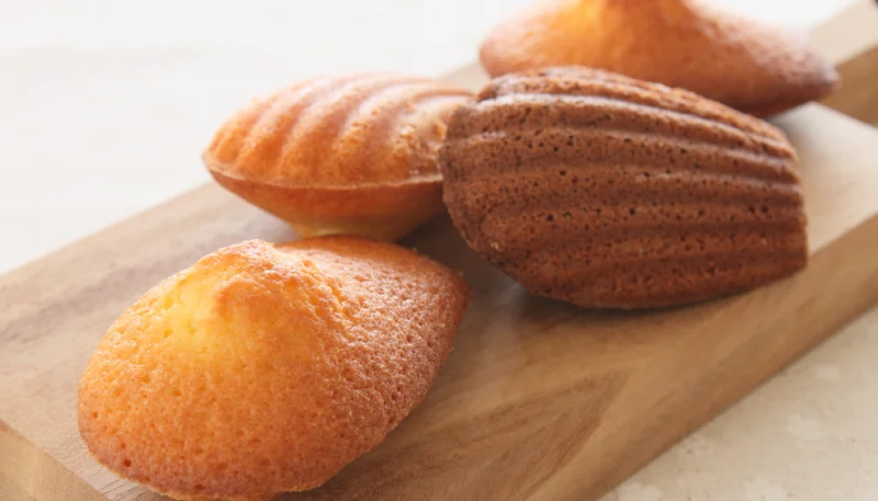 Madeleines au nutella