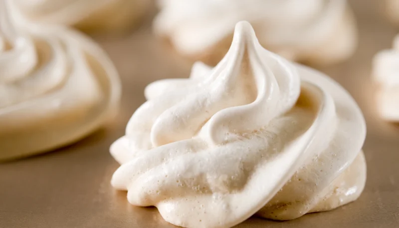 Meringue au micro-ondes
