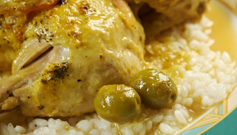 Poulet aux olives au Companion