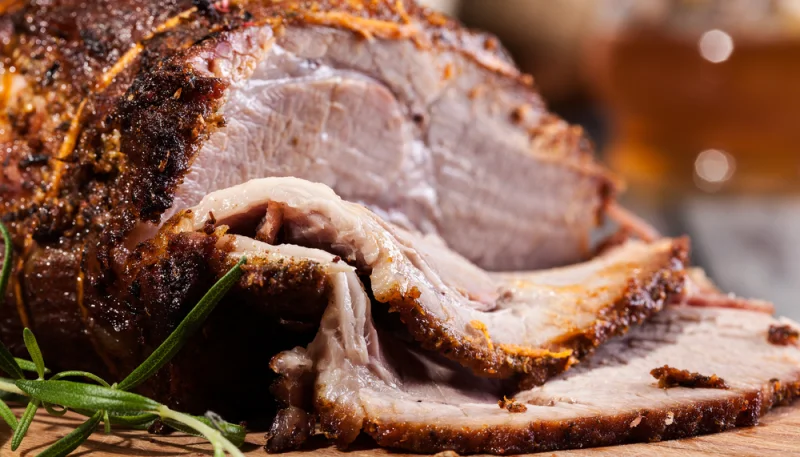 Rôti de porc au romarin