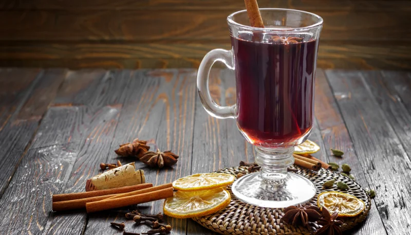 Vin chaud aux épices