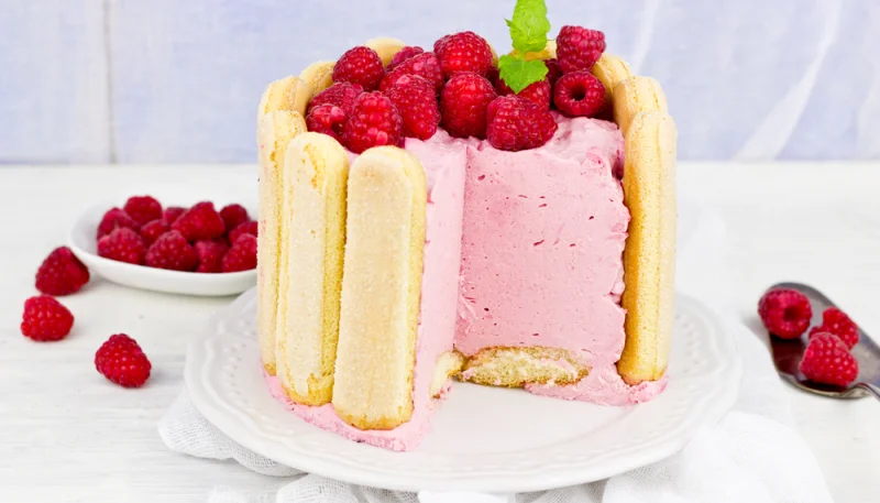 Charlotte aux framboises