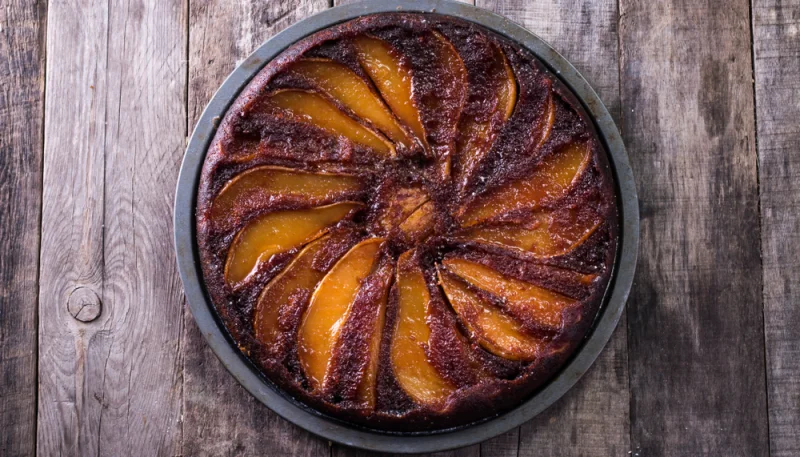 Clafoutis de poires au chocolat