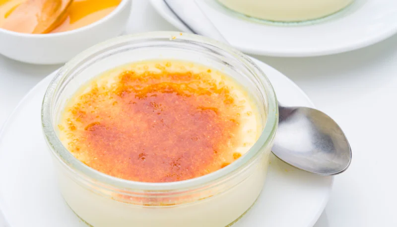 Crème brûlée facile